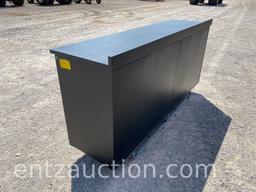20 DRAWER TOOLBOX, 87" X 23" X 39",