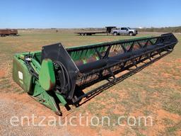 JD 930 PLATFORM HEADER W/ PICKUP REEL,