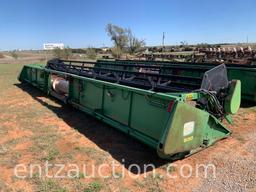 JD 930 PLATFORM HEADER W/ PICKUP REEL,