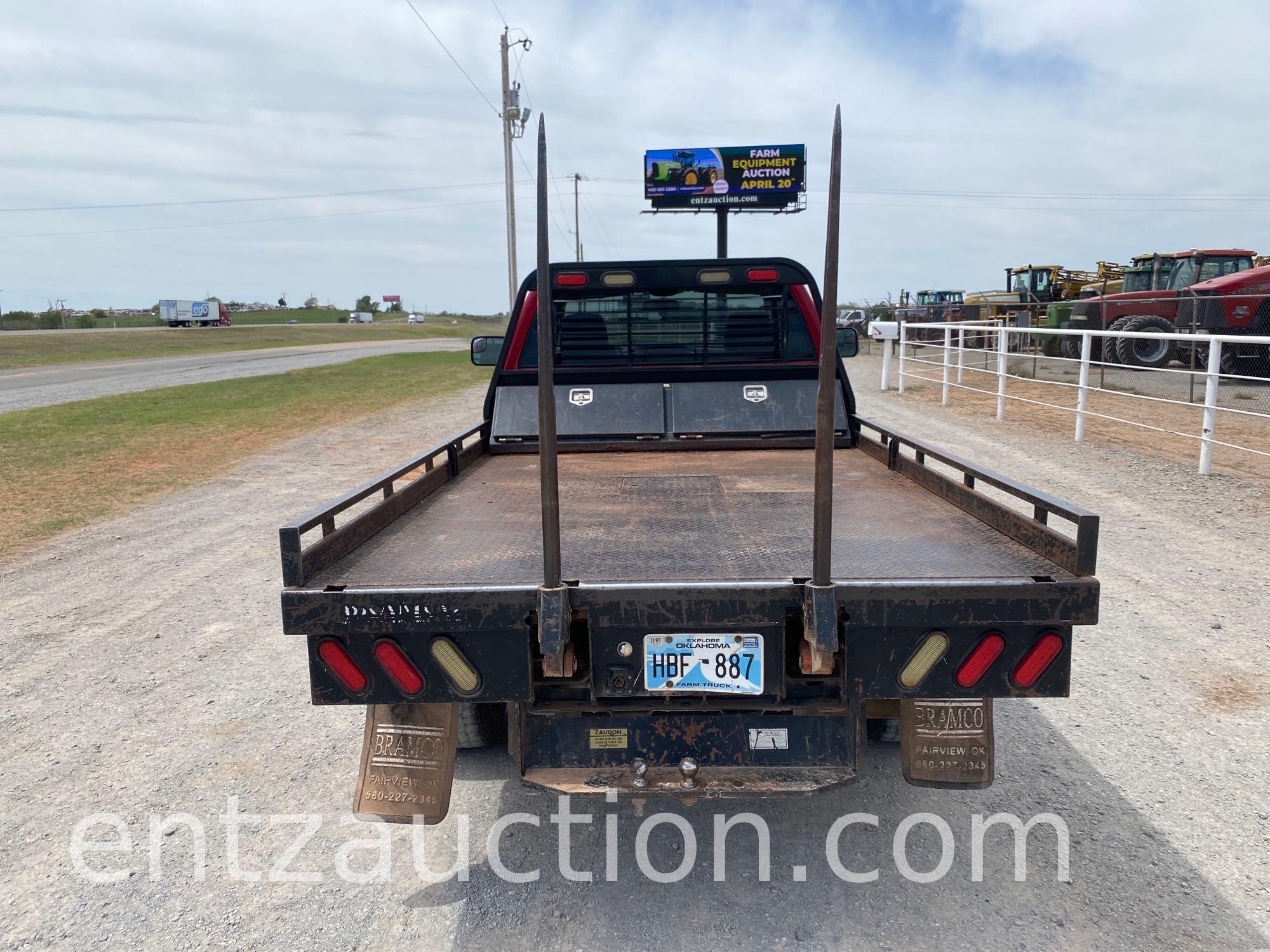 2008 DODGE 3500 PICKUP, SINGLE WHEEL, REGULAR CAB,