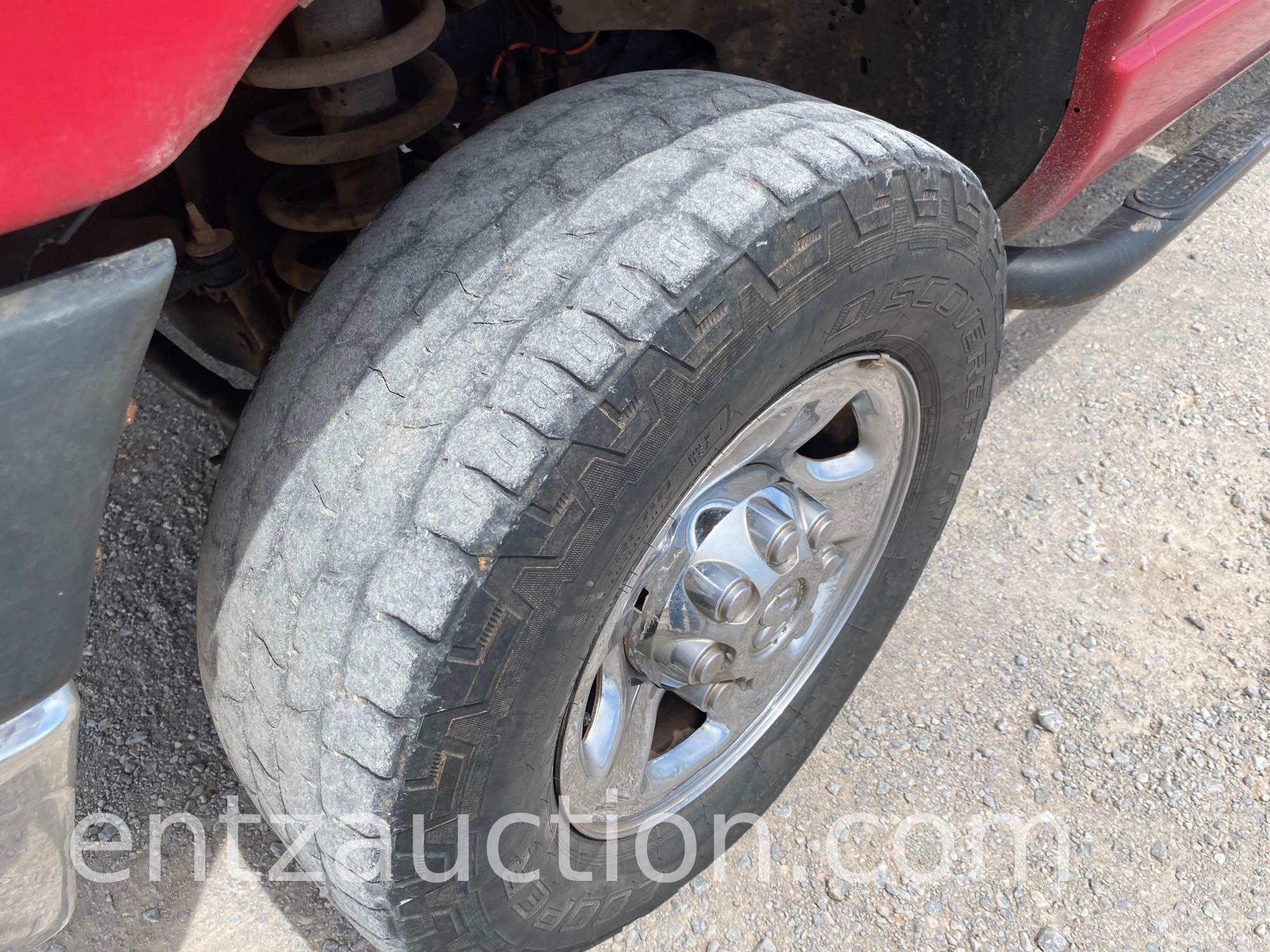 2008 DODGE 3500 PICKUP, SINGLE WHEEL, REGULAR CAB,
