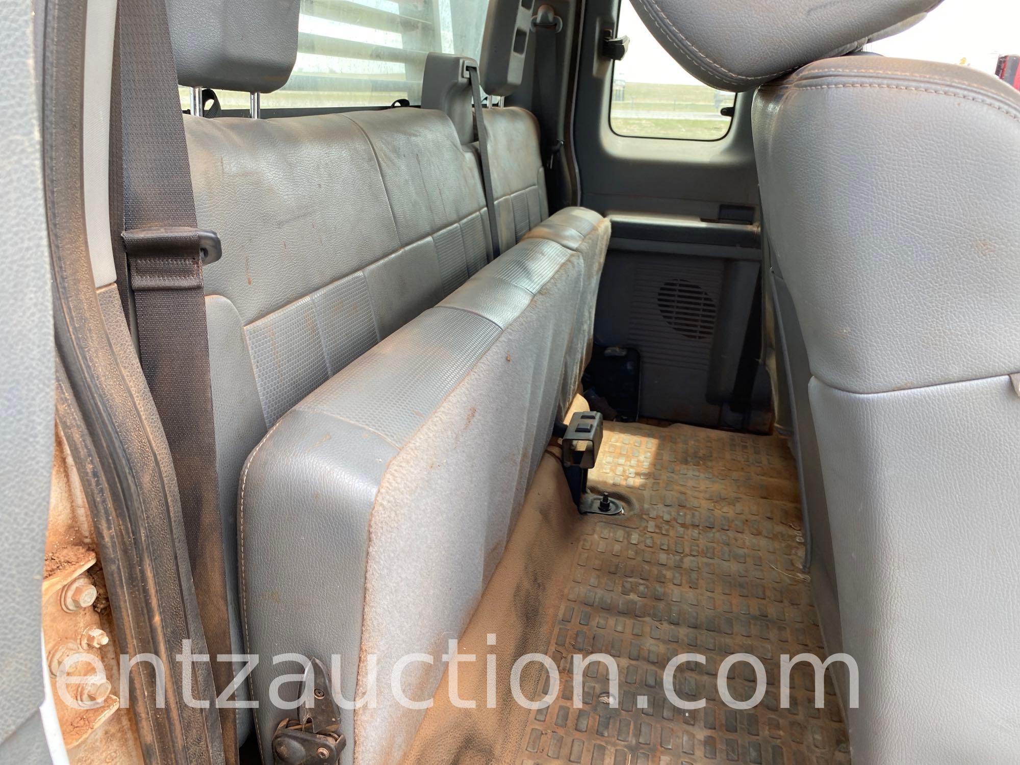 2011 FORD F350 PICKUP, EXT. CAB, DUALLY, 4X4,