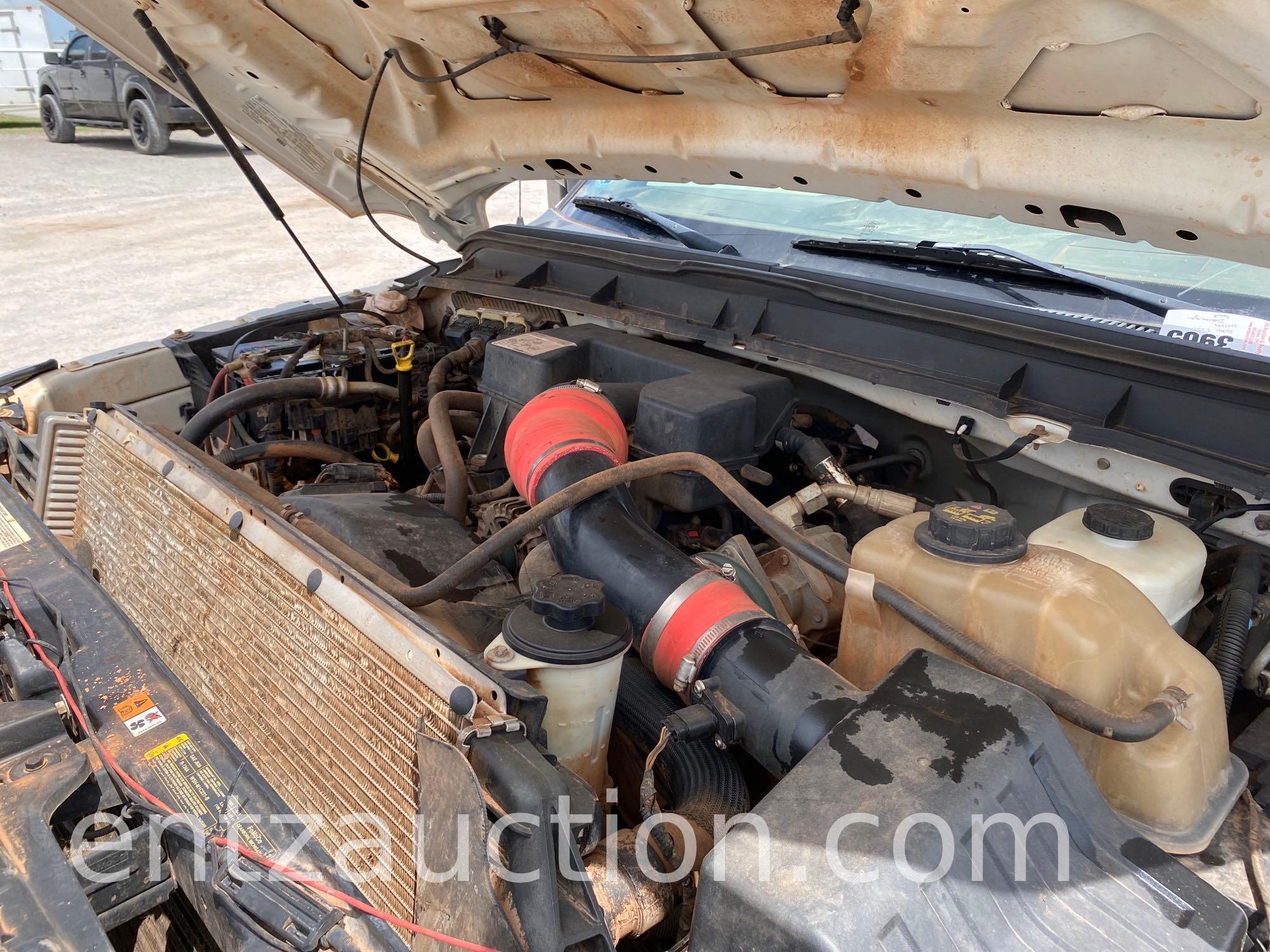 2011 FORD F350 PICKUP, EXT. CAB, DUALLY, 4X4,