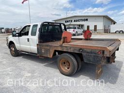 2011 FORD F350 PICKUP, EXT. CAB, DUALLY, 4X4,