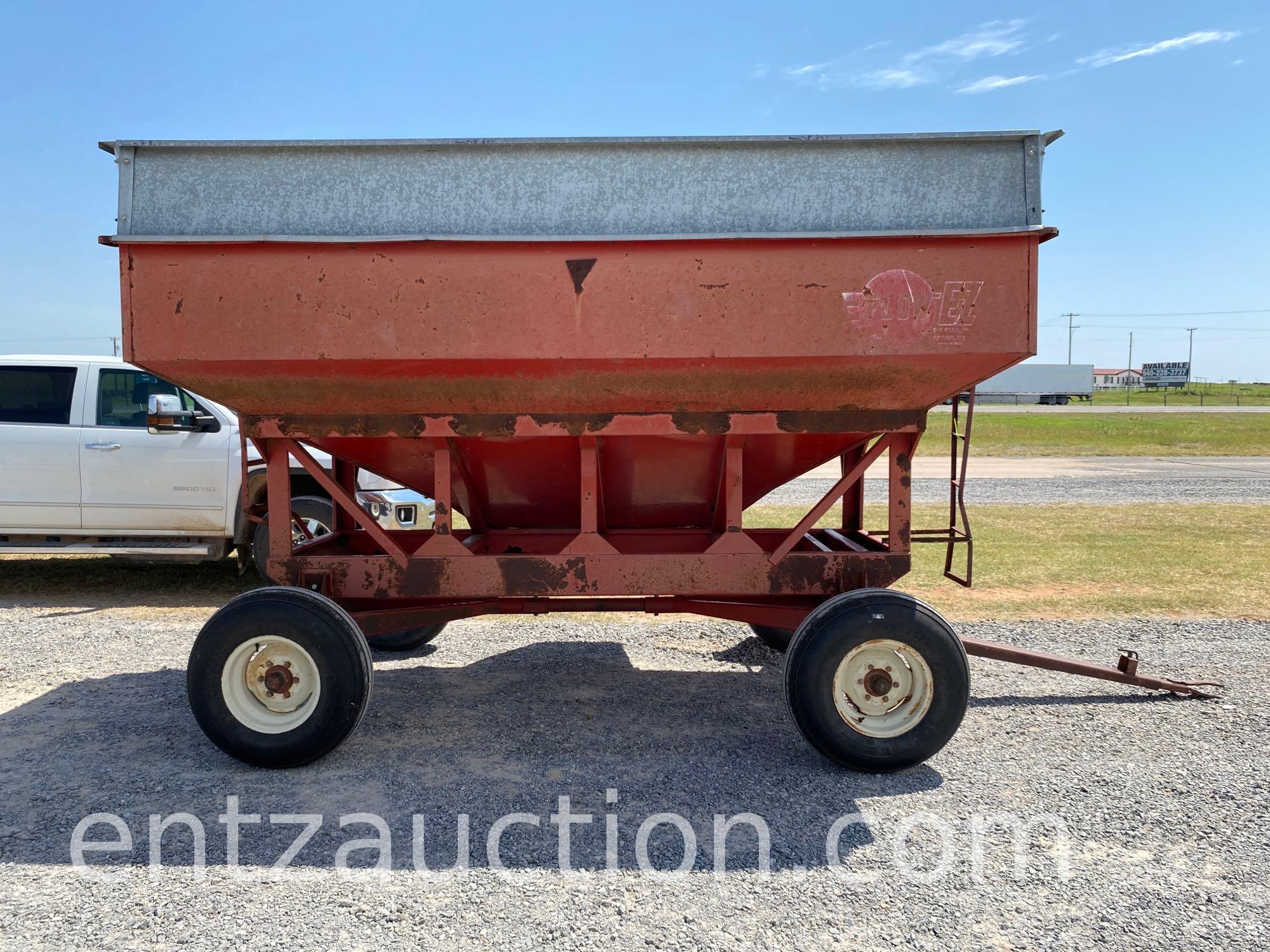 EZ TRAIL GRAVITY WAGON, MODEL 300, 2 NEW TIRES