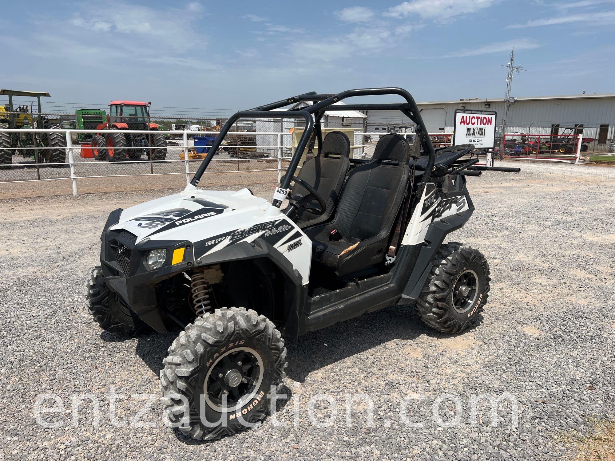 2014 POLARIS RAZOR, 2 SEATER W/ DOORS, 4X4,