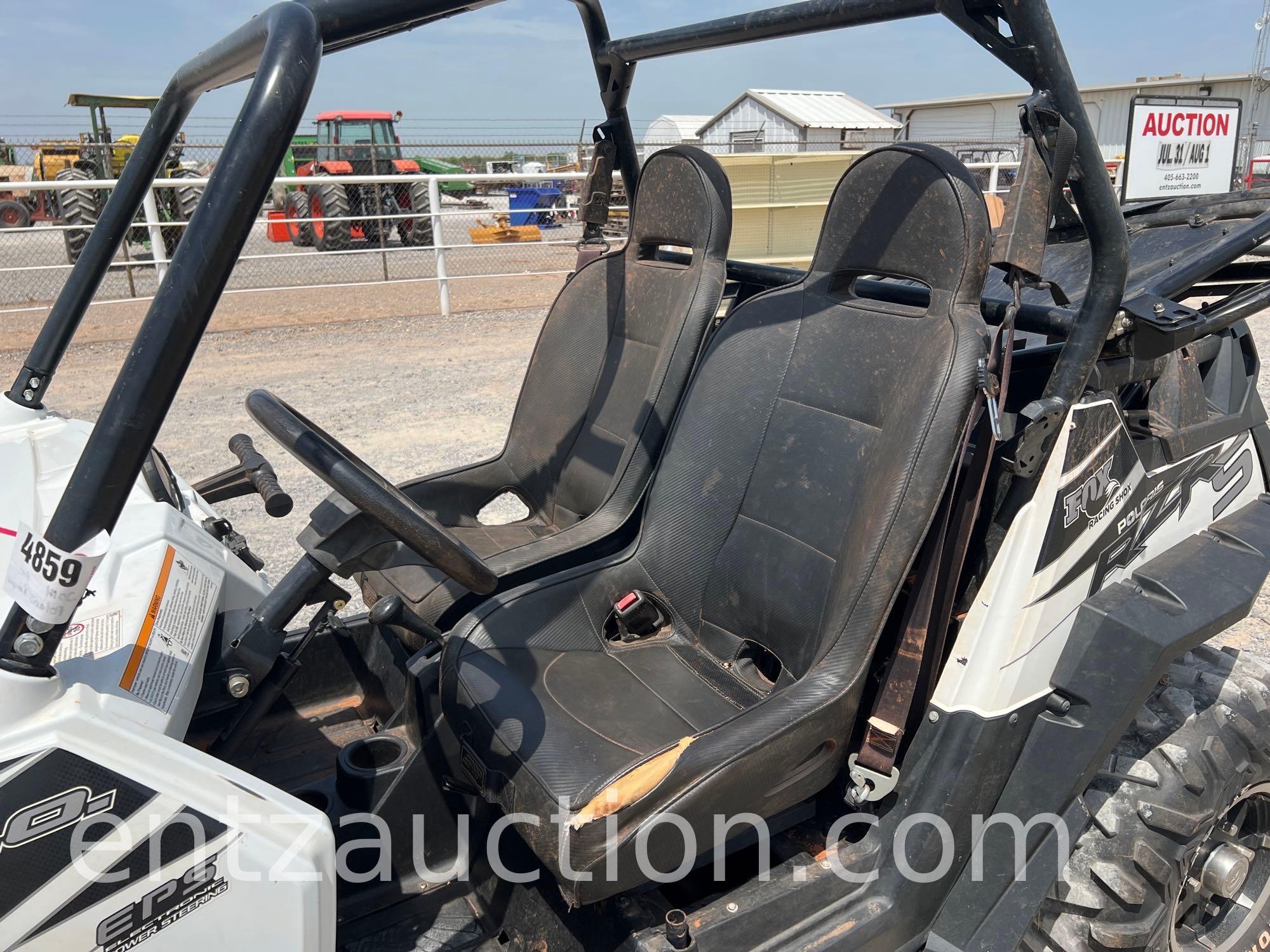 2014 POLARIS RAZOR, 2 SEATER W/ DOORS, 4X4,