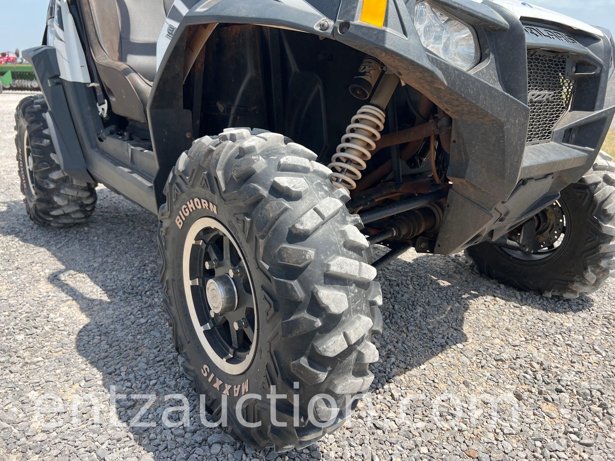 2014 POLARIS RAZOR, 2 SEATER W/ DOORS, 4X4,