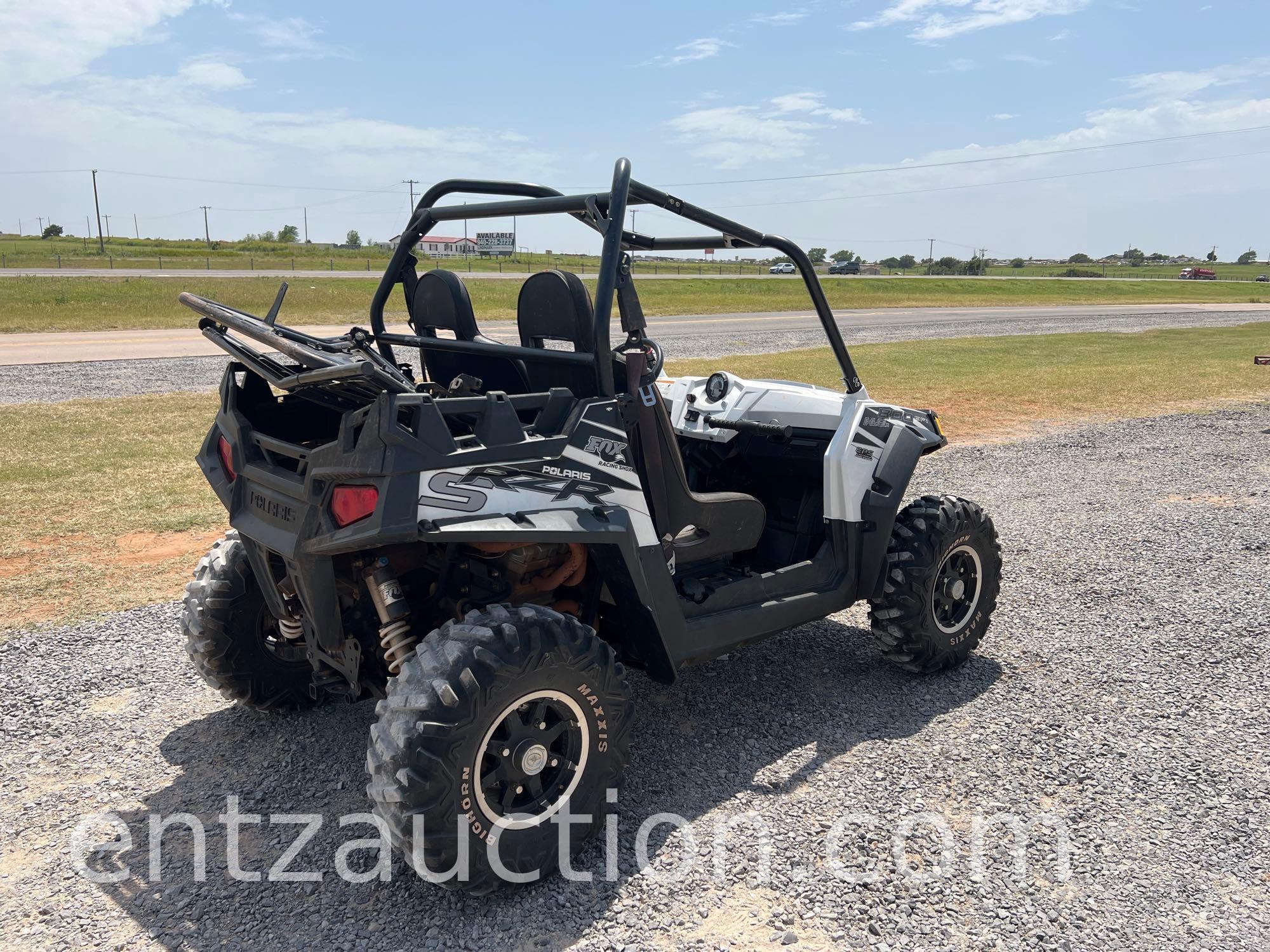 2014 POLARIS RAZOR, 2 SEATER W/ DOORS, 4X4,