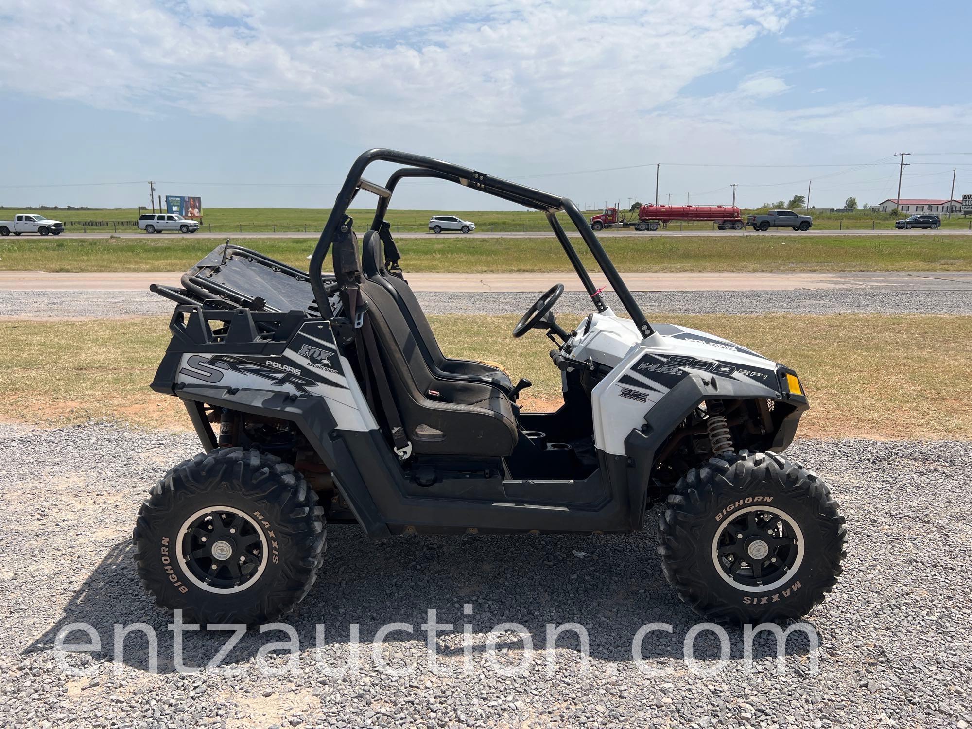 2014 POLARIS RAZOR, 2 SEATER W/ DOORS, 4X4,