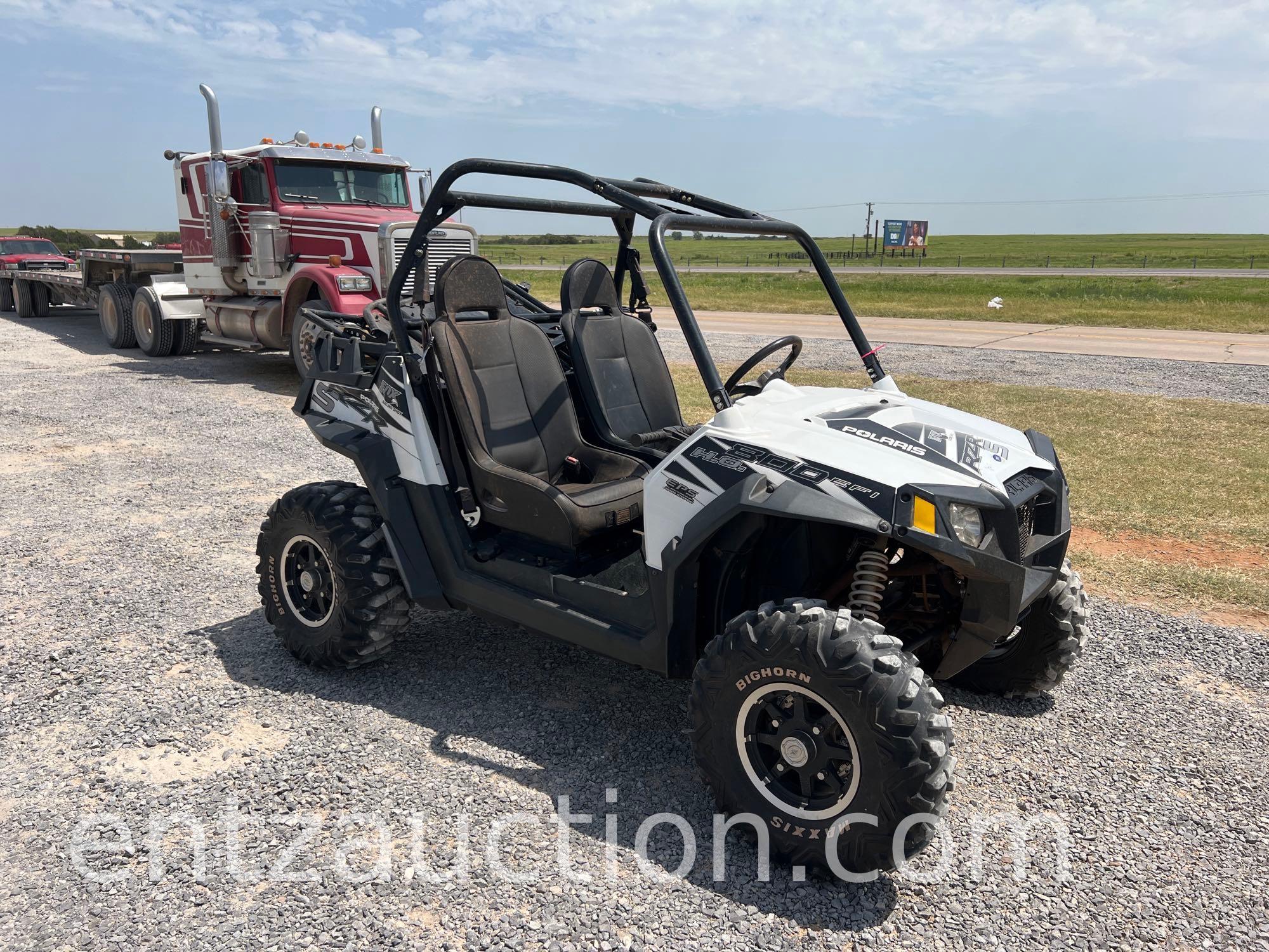 2014 POLARIS RAZOR, 2 SEATER W/ DOORS, 4X4,