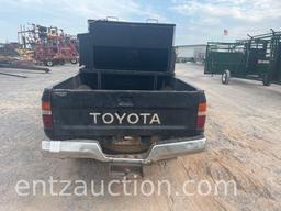 1993 TOYOTA PICKUP, SINGLE CAB, 4X4, 5 SPEED,