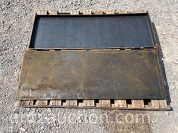 UNUSED WELDABLE QUICK ATTACH PLATES, USSA