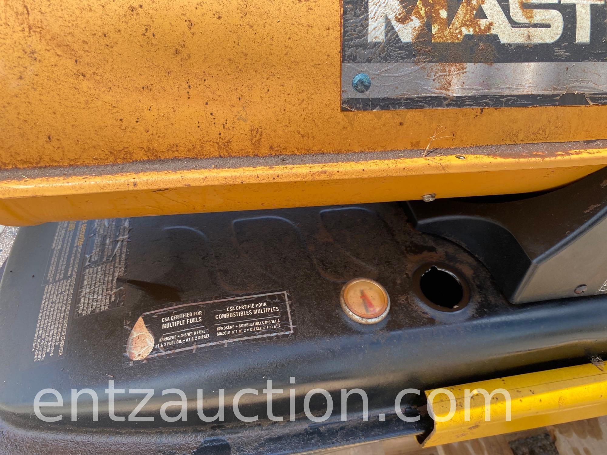 MASTER PRO 215 SHOP HEATER, TAKES KEROSENE OR DSL
