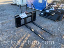 AGT 48" PALLET FORKS, 45" CARRIAGE, USSA
