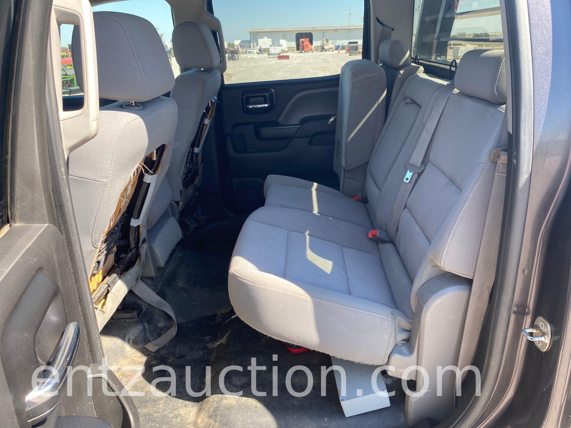 2015 CHEVY 3500 SILVERADO PICKUP, CREW CAB,