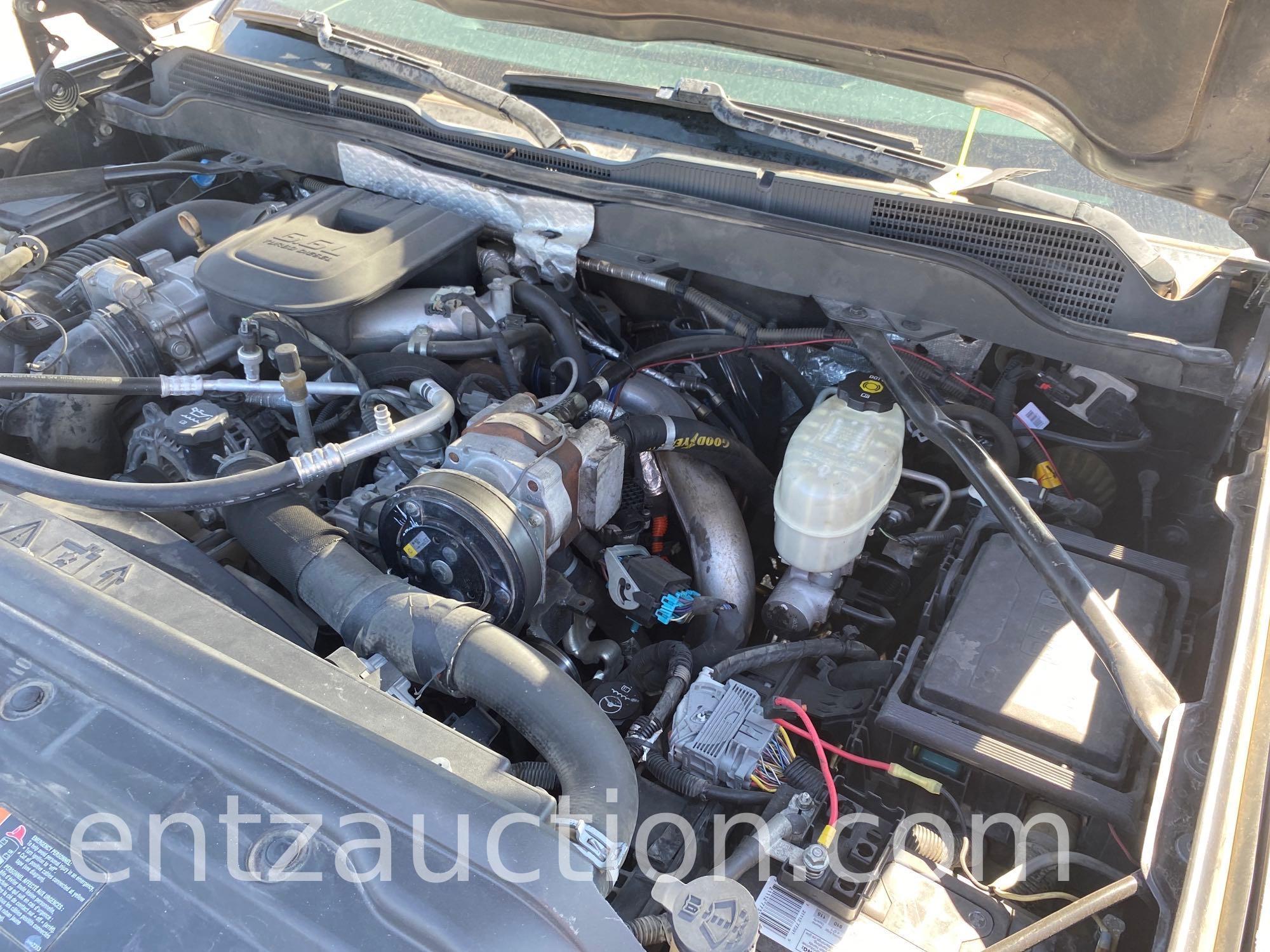 2015 CHEVY 3500 SILVERADO PICKUP, CREW CAB,