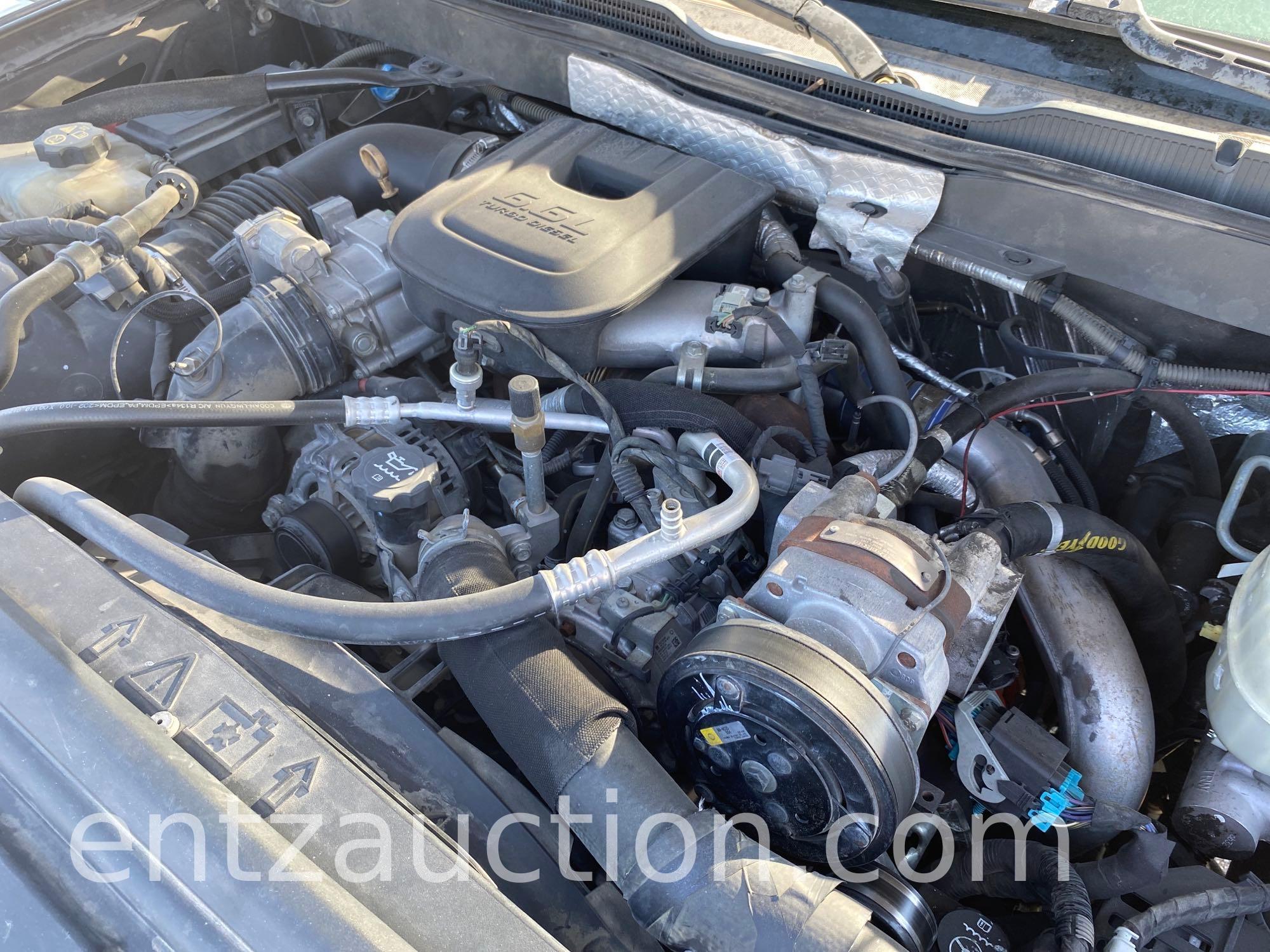 2015 CHEVY 3500 SILVERADO PICKUP, CREW CAB,