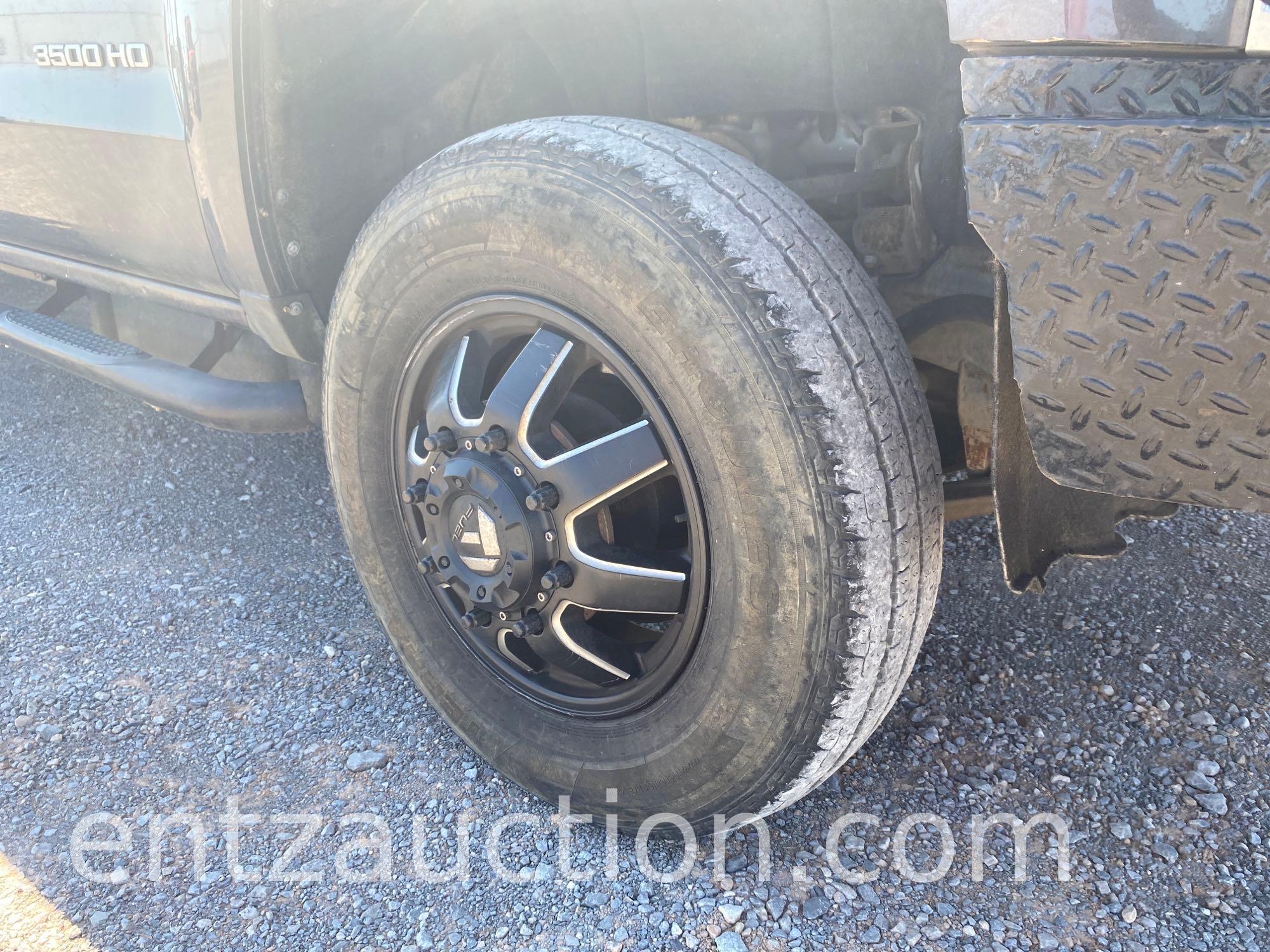 2015 CHEVY 3500 SILVERADO PICKUP, CREW CAB,