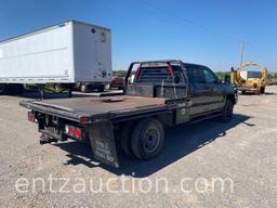 2015 CHEVY 3500 SILVERADO PICKUP, CREW CAB,