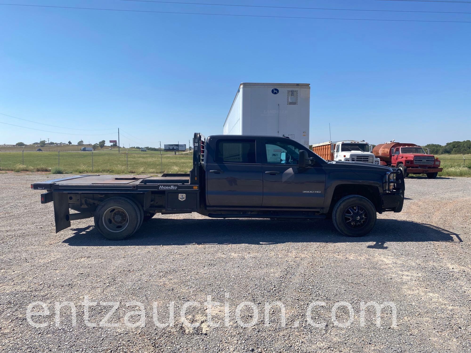 2015 CHEVY 3500 SILVERADO PICKUP, CREW CAB,