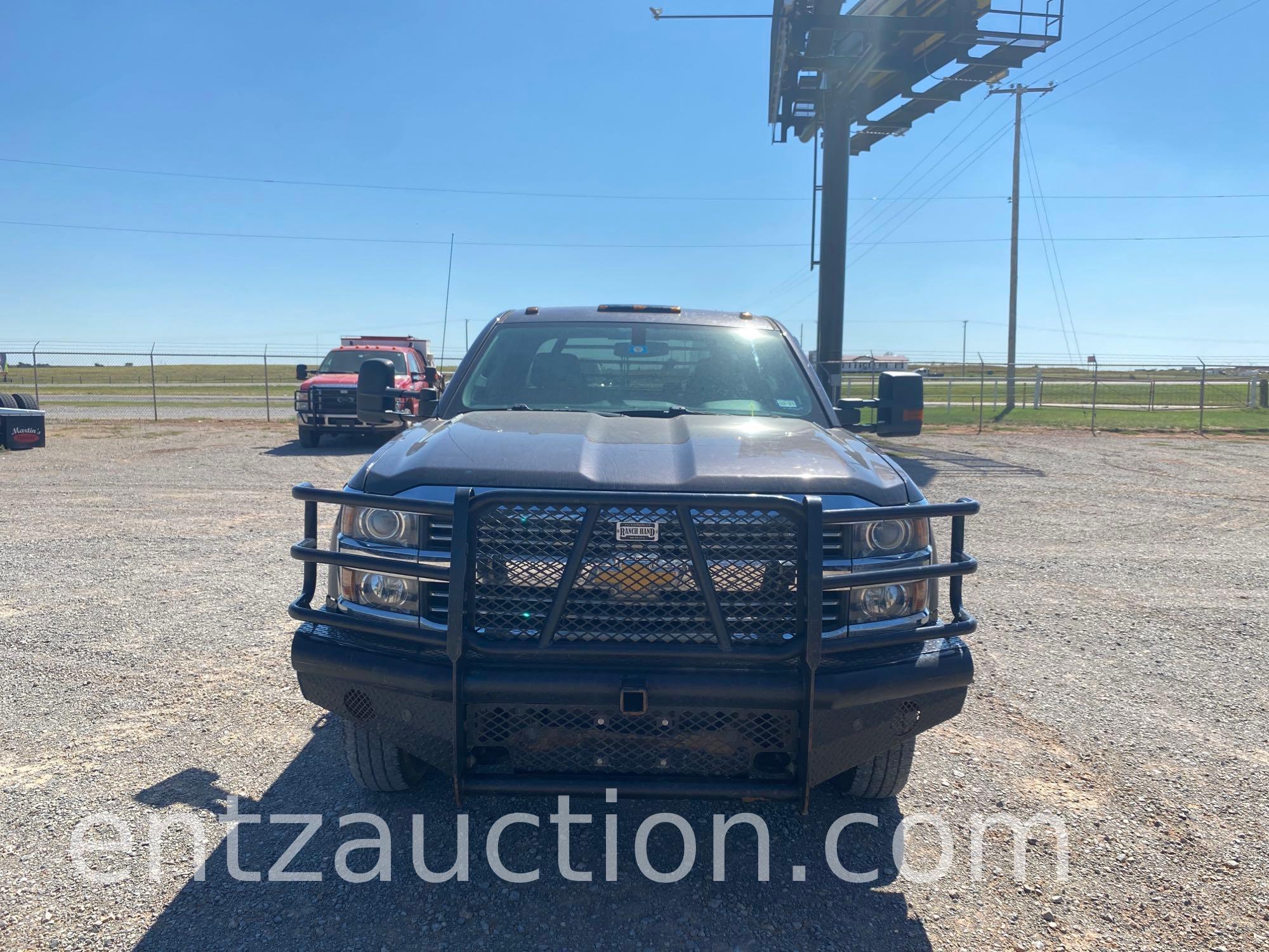 2015 CHEVY 3500 SILVERADO PICKUP, CREW CAB,
