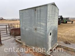4' X 6' METER HOUSE ON 18' ON SKID