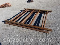 2 7/8" WITH 2 3/8" CROSS BRACES, 8' TALL *SOLD