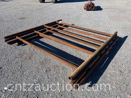 2 7/8" WITH 2 3/8" CROSS BRACES, 8' TALL *SOLD