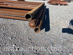 2 7/8" WITH 2 3/8" CROSS BRACES, 8' TALL *SOLD