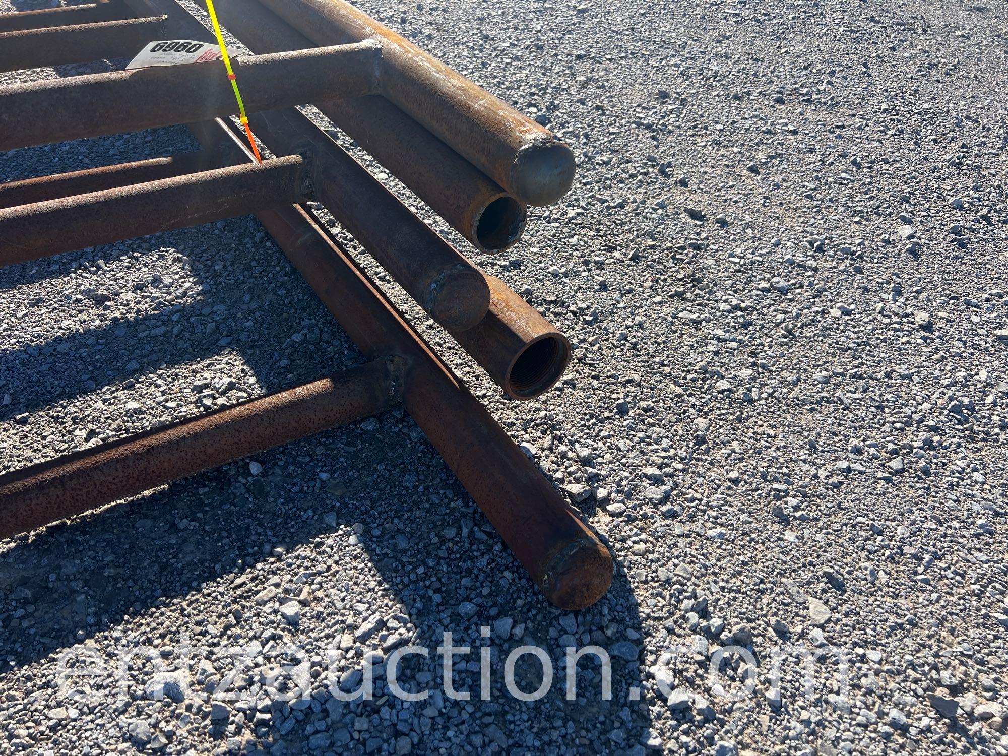 2 7/8" WITH 2 3/8" CROSS BRACES, 8' TALL *SOLD
