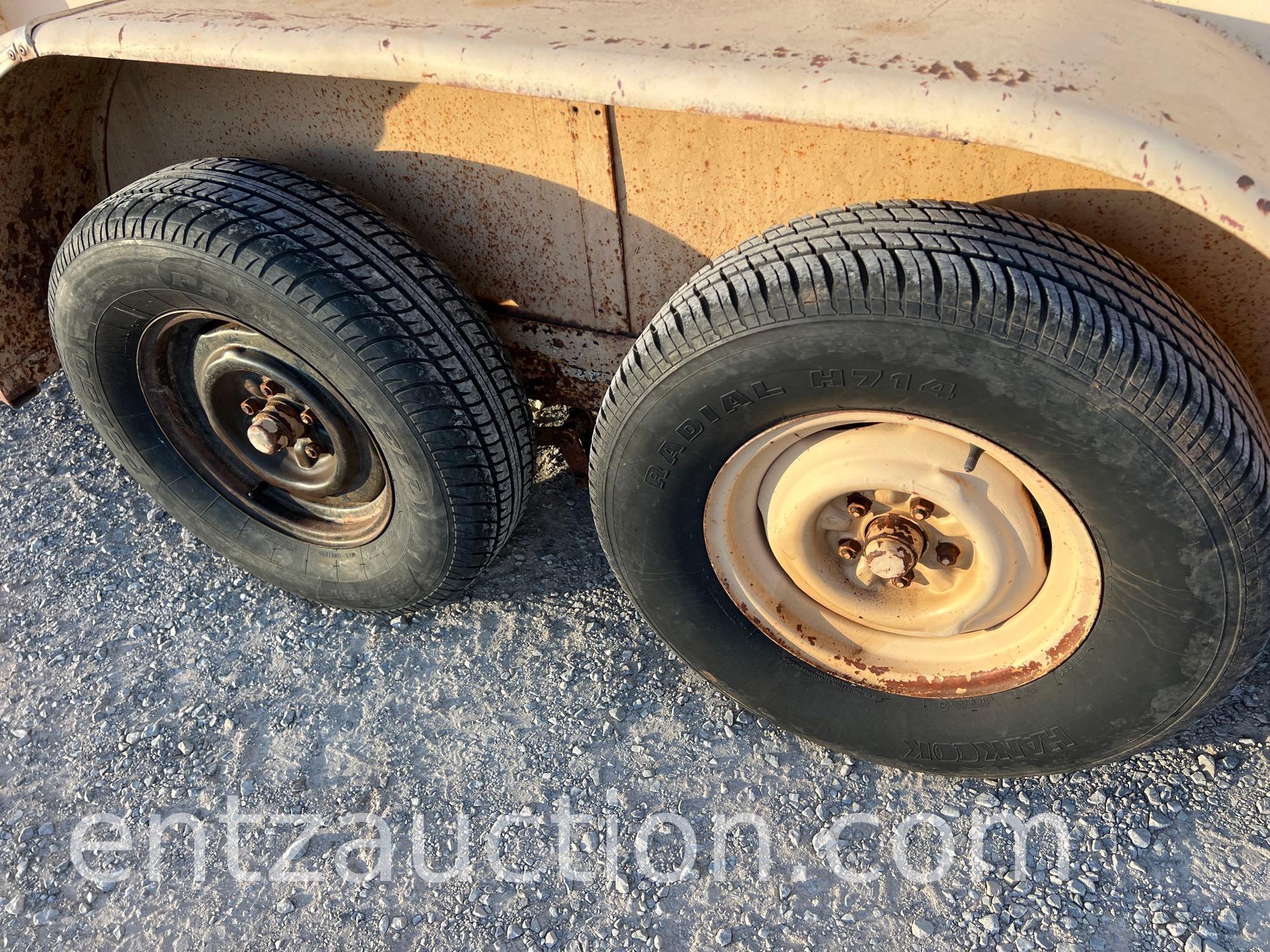 GN STOCK TRAILER, 6' X 16',