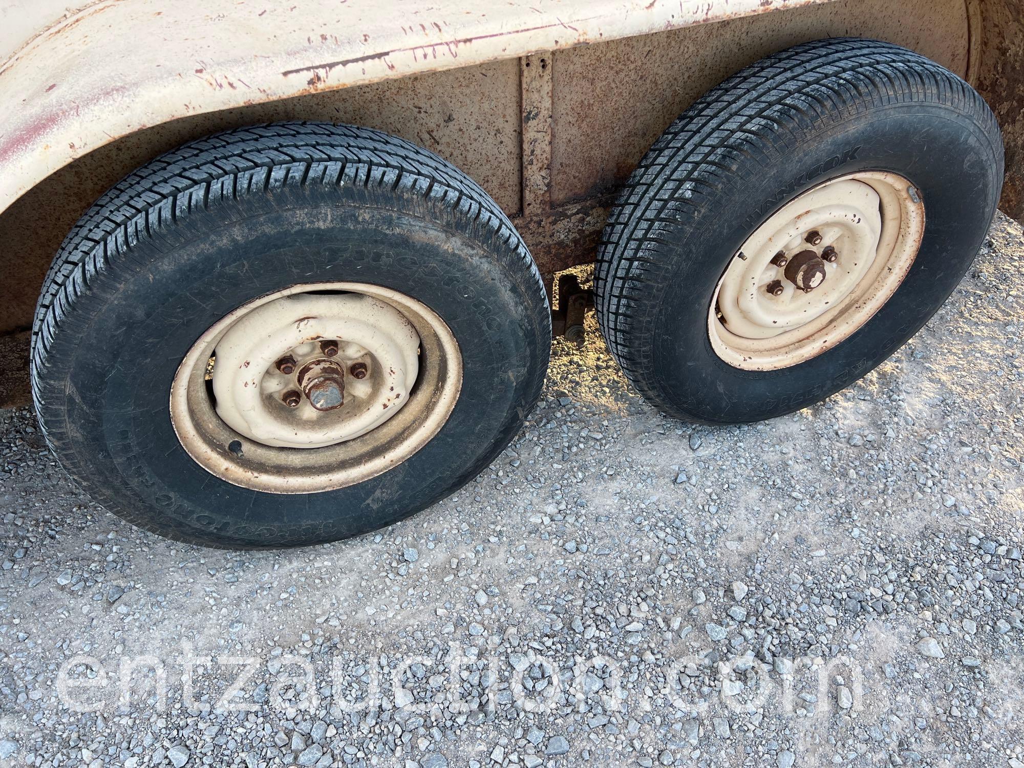 GN STOCK TRAILER, 6' X 16',