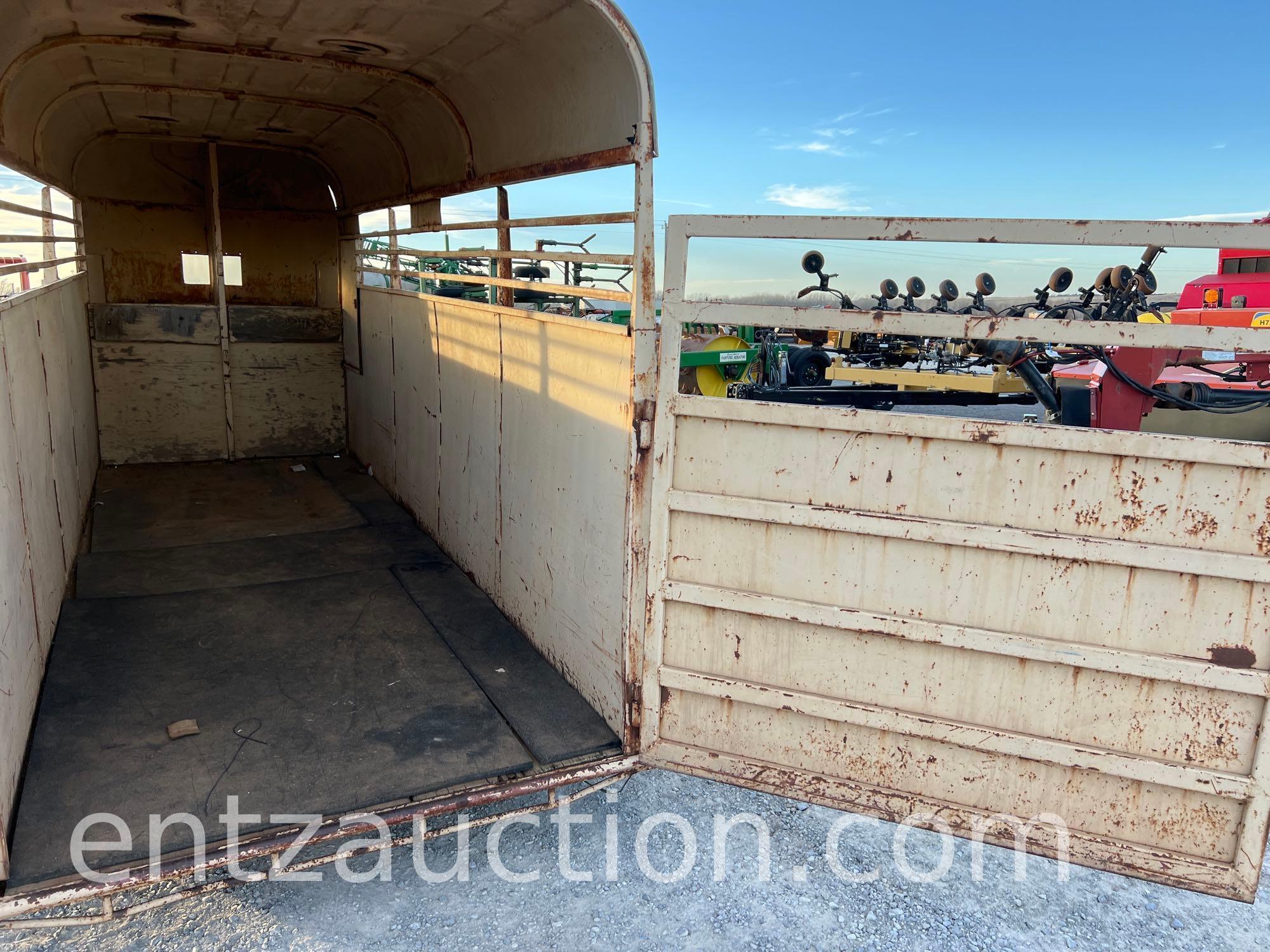 GN STOCK TRAILER, 6' X 16',
