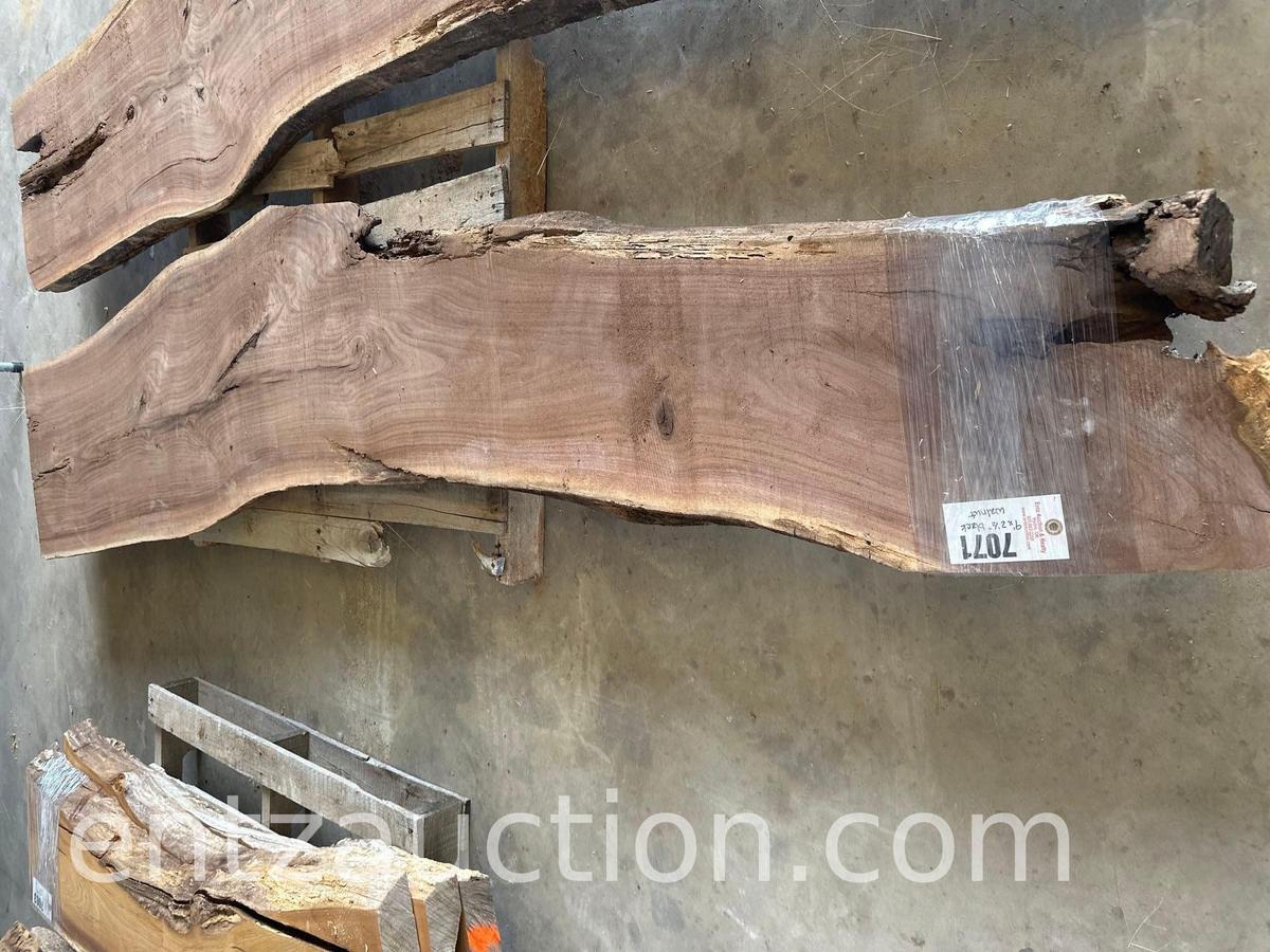 9' X 2 1/2" BLACK WALNUT,