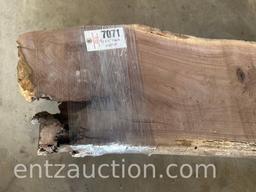 9' X 2 1/2" BLACK WALNUT,