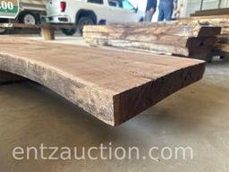 9' X 2 1/2" BLACK WALNUT,