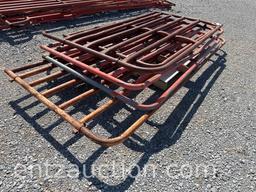 LOT OF 5 STEEL CATTLE PANELS,