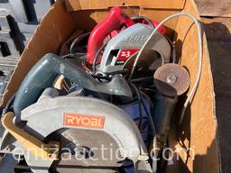 SKILL 2.3 HP CIRCULAR SAW, RYOBI CIRCULAR SAW,