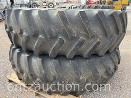 LOT OF 2 TIRES, 480/80R38