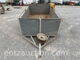 5' X 8' SHOPBUILT TRAILER W/ 30" SIDES, BP, SA,