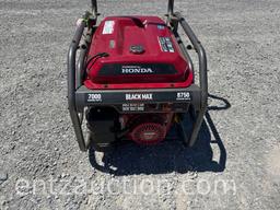 BLACK MAX GENERATOR, HONDA GX 390 ENGINE, 7000