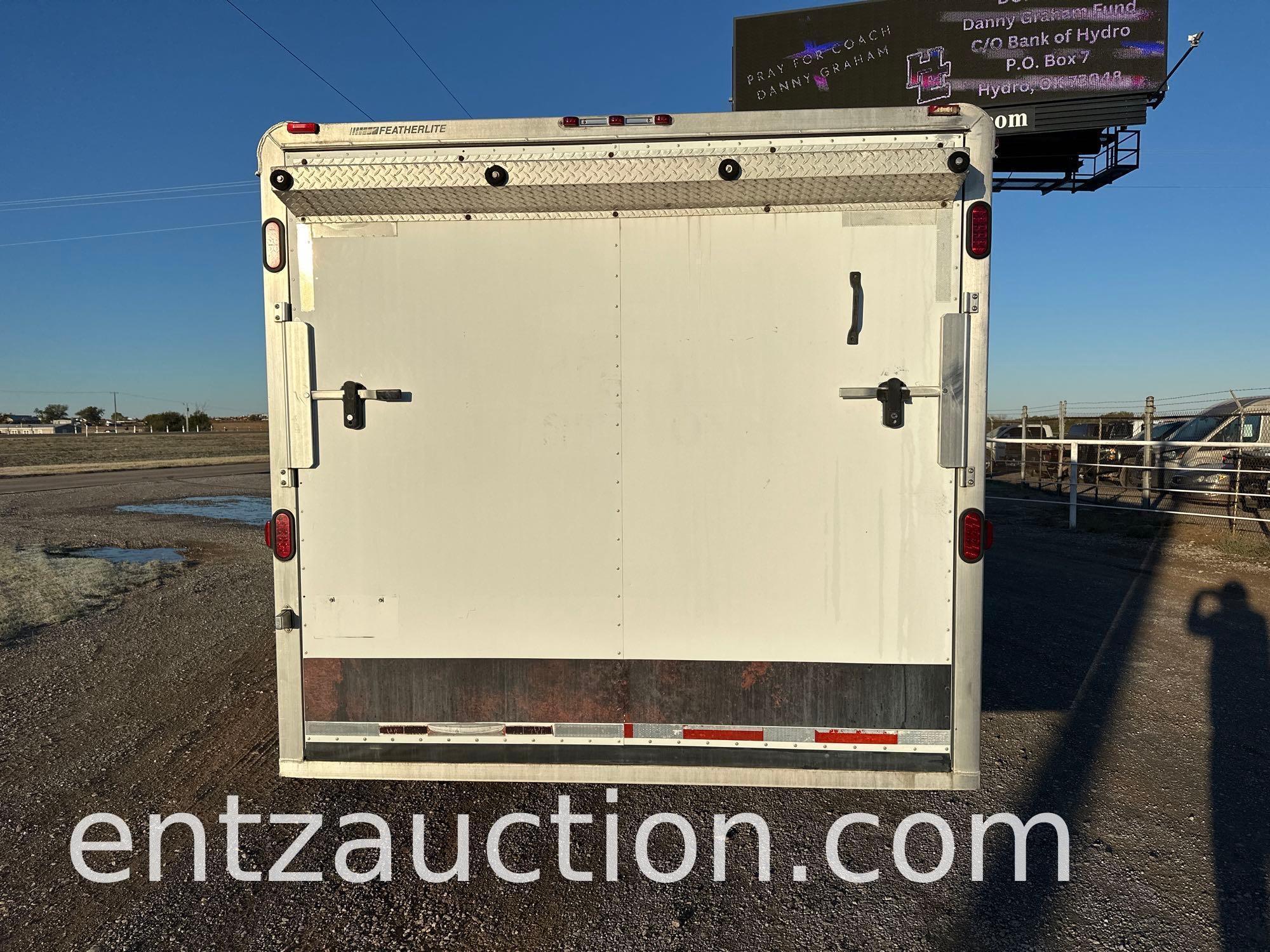 2004 FEATHERLITE TRAILER, 50' X 96", FULLY