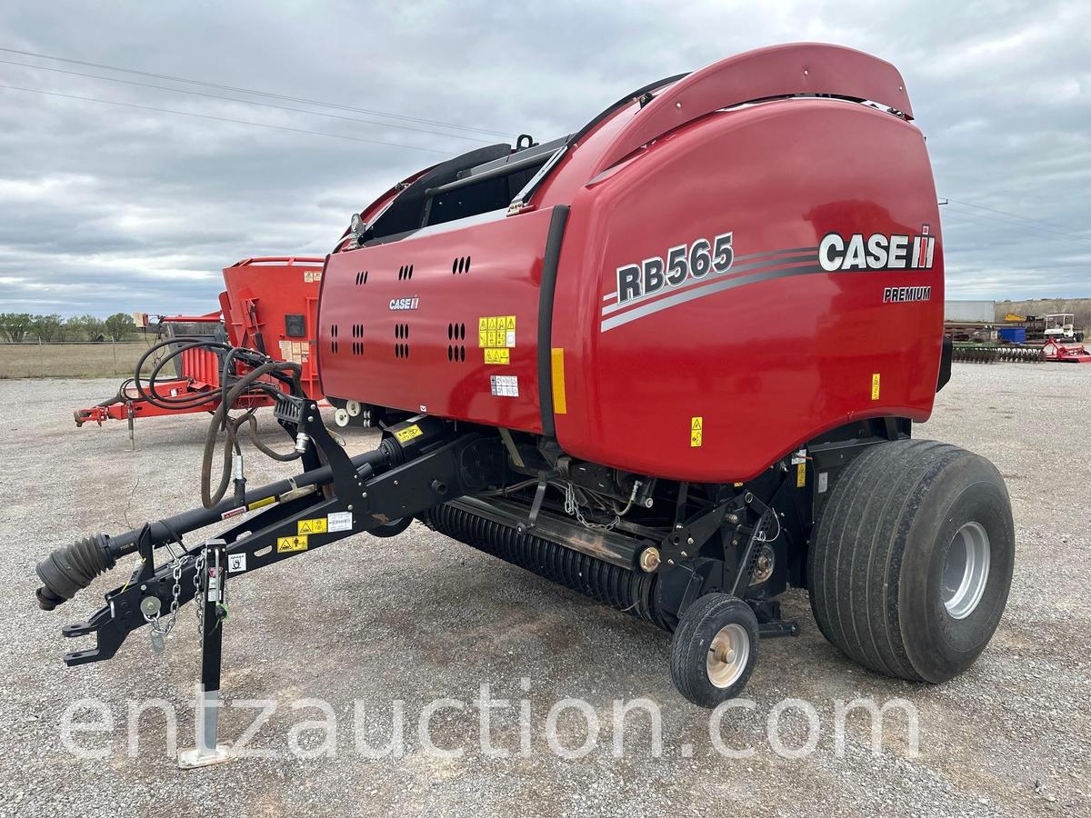 NEW 2022 CASE RB 565 PREMIUM BALER,