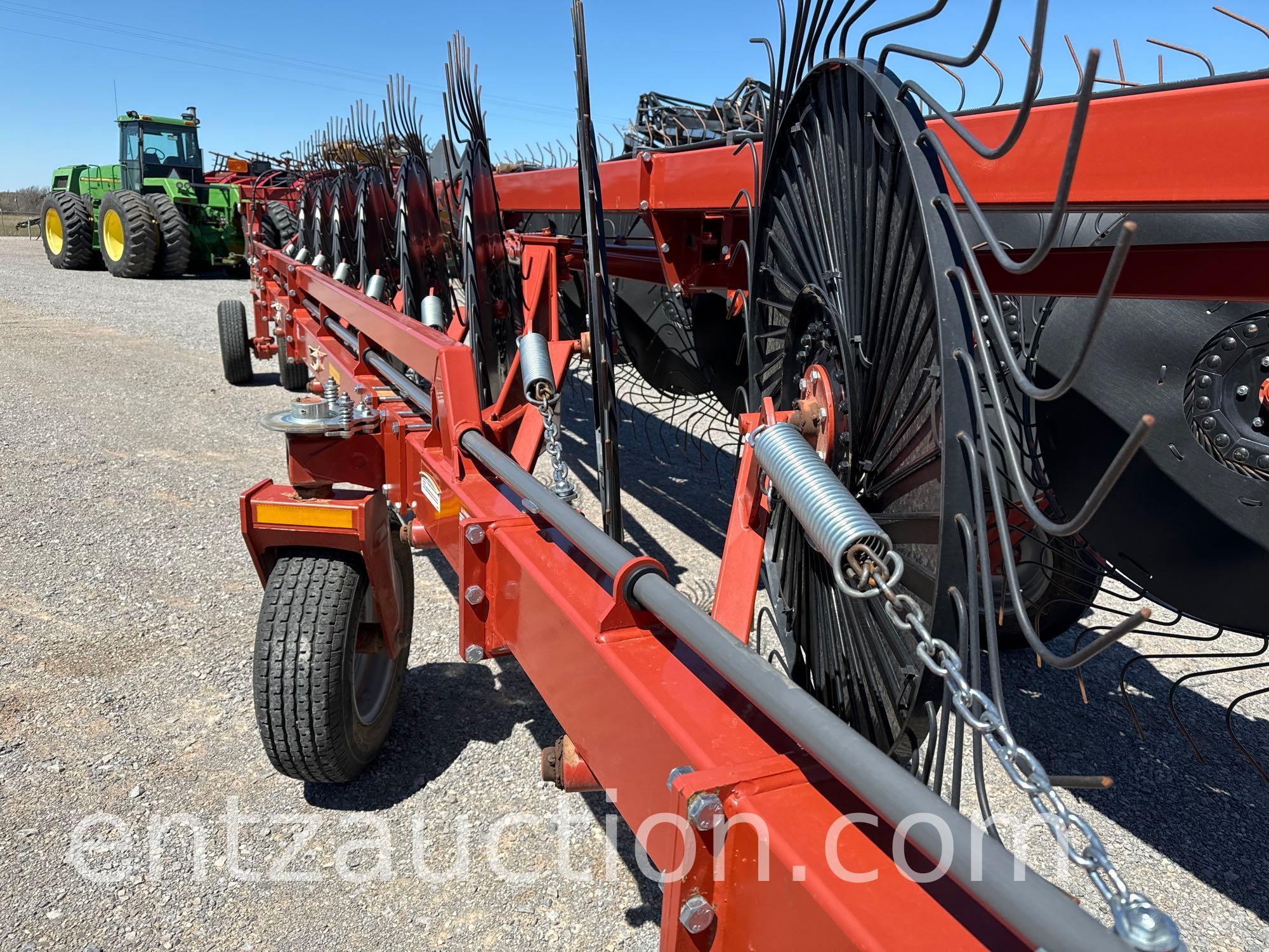 2022 RHINO RDF 16 WHEEL RAKE, 60" WHEELS W/