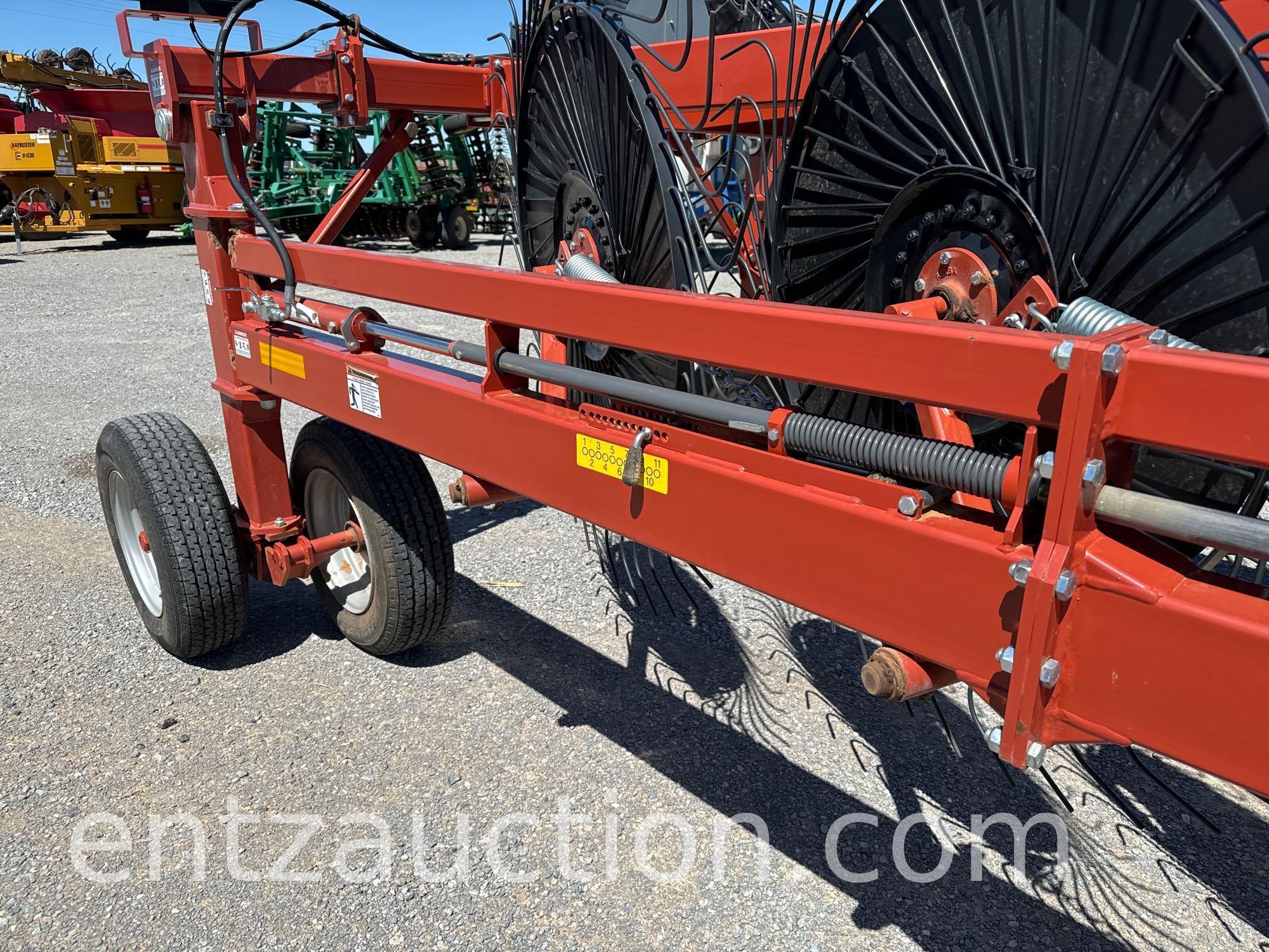 2022 RHINO RDF 16 WHEEL RAKE, 60" WHEELS W/