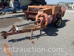 MF 126 WIRE TIE SQUARE BALER, 540 PTO, SHEDDED,