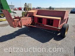 MF 126 WIRE TIE SQUARE BALER, 540 PTO, SHEDDED,