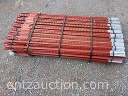 PALLET OF 6' T-POSTS, 1.33 LB, *UNUSED, MADE IN