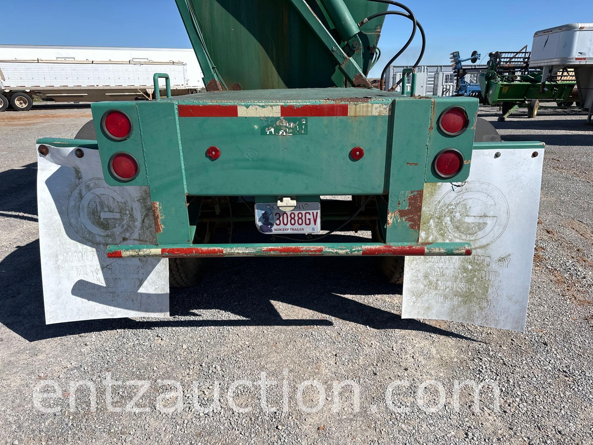 FERTILIZER TENDER TRAILER, 36' FLOAT, TA DUALS